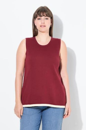 Plus size veliki brojevi Majica bez rukava za punije