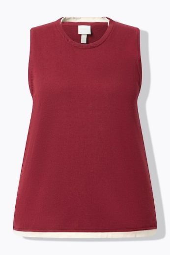 Plus size veliki brojevi Majica bez rukava za punije