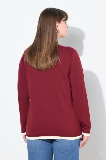 Plus size veliki brojevi Kardigan na kopčanje za punije