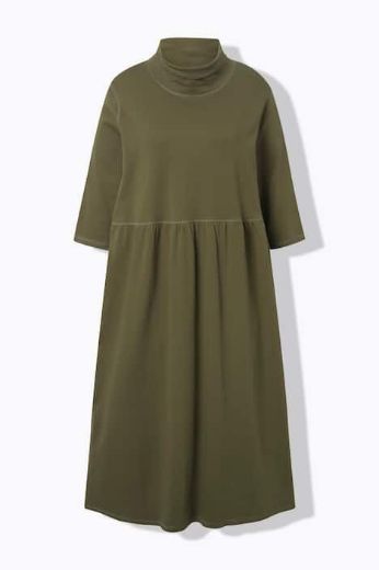 Plus size veliki brojevi Haljina maxi 3/4 rukava za punije