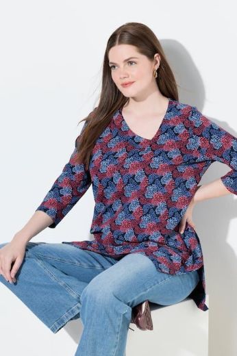 Plus size veliki brojevi Majica 3/4 rukava za punije