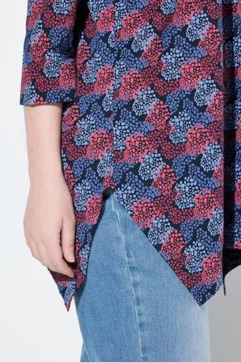 Plus size veliki brojevi Majica 3/4 rukava za punije