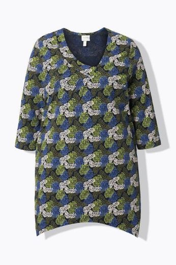 Plus size veliki brojevi Majica 3/4 rukava za punije