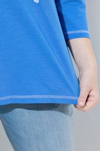 Plus size veliki brojevi Majica 3/4 rukava A kroja za punije