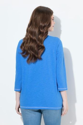 Plus size veliki brojevi Majica 3/4 rukava A kroja za punije