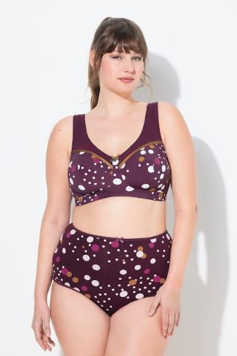 Plus size veliki brojevi Grudnjak bez žice širokih naramenica za punije