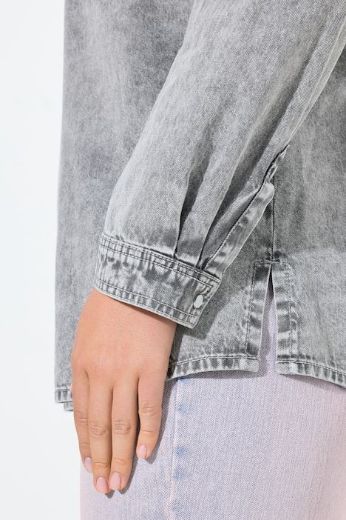 Plus size veliki brojevi Košulja dugih rukava šireg kroja za punije