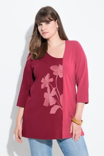 Plus size veliki brojevi Majica 3/4 rukava za punije