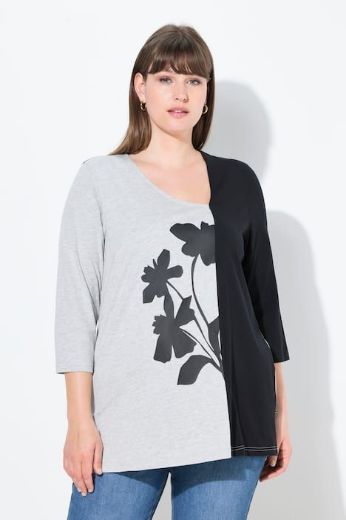 Plus size veliki brojevi Majica 3/4 rukava za punije