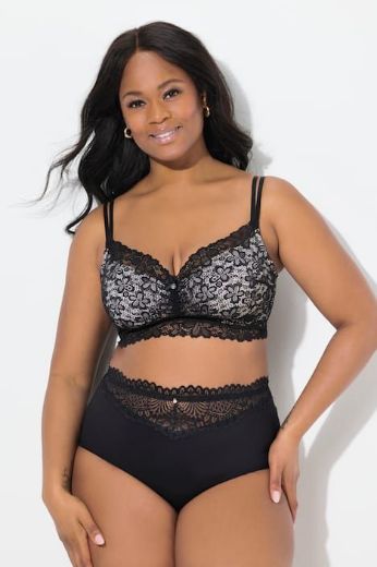 Plus size veliki brojevi Grudnjak bez žice s dodatkom ukrasne čipke za punije