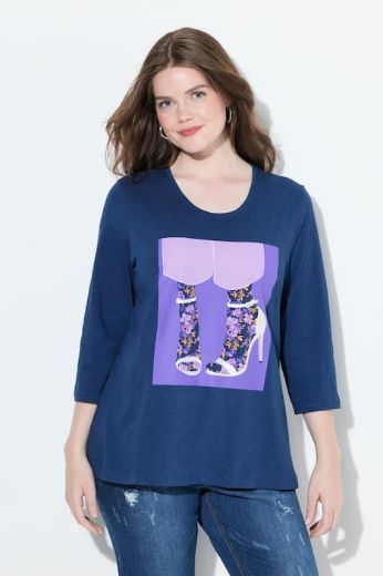 Plus size veliki brojevi Majica 3/4 rukava za punije