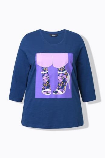 Plus size veliki brojevi Majica 3/4 rukava za punije