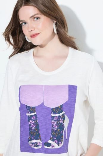 Plus size veliki brojevi Majica 3/4 rukava za punije