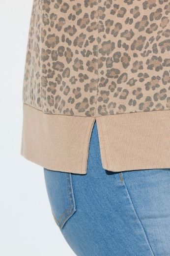 Plus size veliki brojevi Majica dugih rukava s patentnim zatvaračem za punije