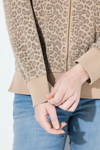 Plus size veliki brojevi Majica dugih rukava s patentnim zatvaračem za punije