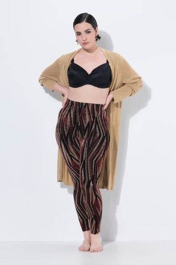 Plus size veliki brojevi Tajice visokog struka za punije