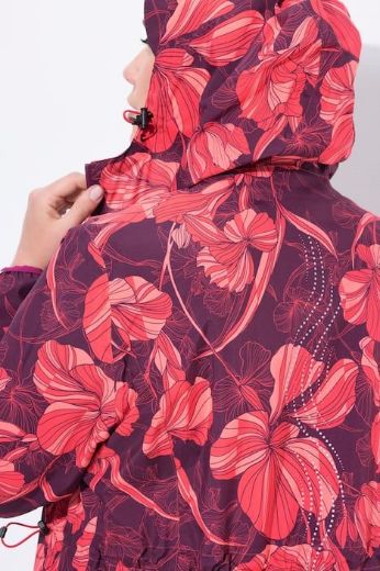 Plus size veliki brojevi Jakna vodootporna s kapuljačom za punije