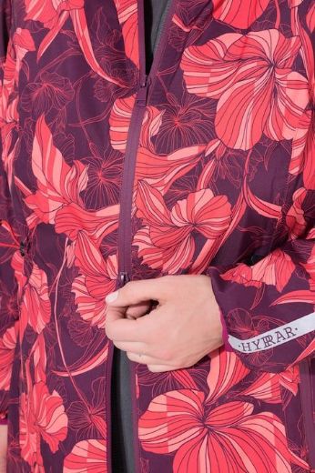 Plus size veliki brojevi Jakna vodootporna s kapuljačom za punije