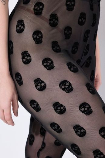 Plus size veliki brojevi Tajice mrežaste za punije