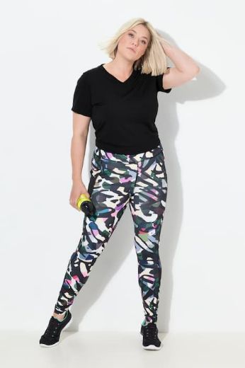 Plus size veliki brojevi Tajice sportske za punije