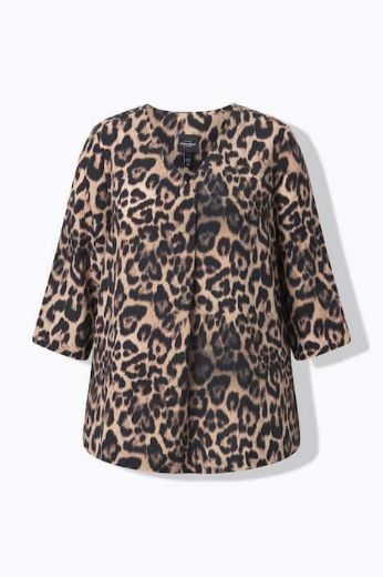 Plus size veliki brojevi Bluza 3/4 rukava V ovratnika za punije