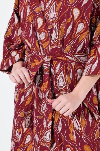 Plus size veliki brojevi Ogrtač 3/4 rukava za punije