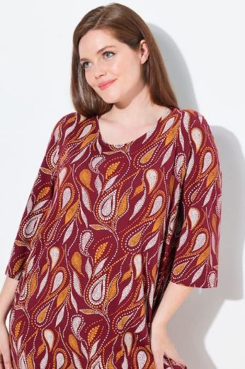 Plus size veliki brojevi Spavaćica 3/4 rukava za punije