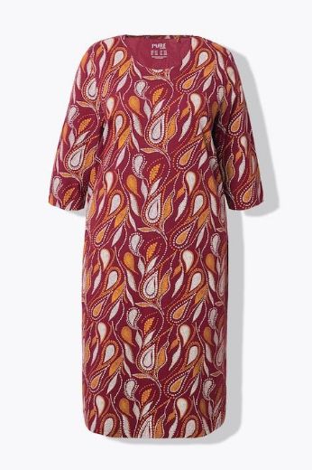 Plus size veliki brojevi Spavaćica 3/4 rukava za punije