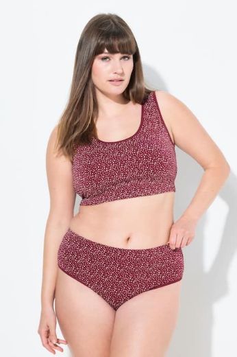 Plus size veliki brojevi Gaćice midi 2 komada za punije