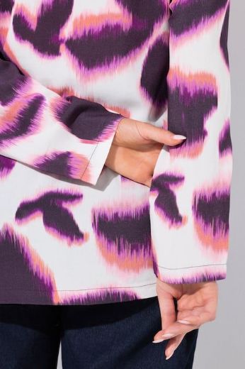 Plus size veliki brojevi Bluza dugih rukava okrugog ovratnika za punije