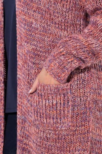 Plus size veliki brojevi Kardigan dužeg kroja za punije