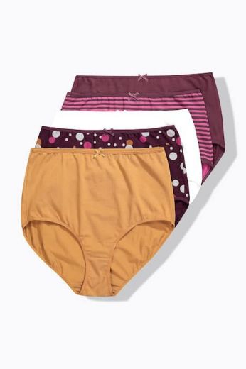 Plus size veliki brojevi Gaćice maxi 5 komada za punije
