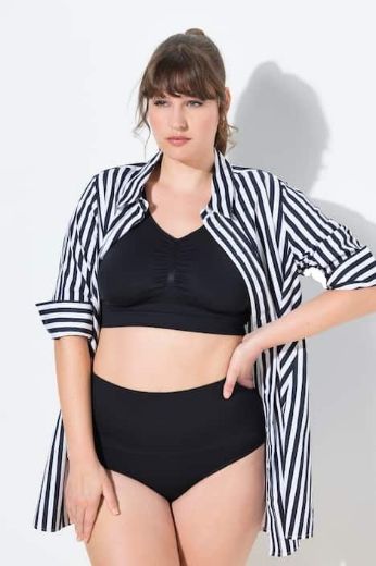 Plus size veliki brojevi Gaćice tange visokog struka za punije
