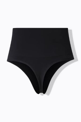 Plus size veliki brojevi Gaćice tange visokog struka za punije