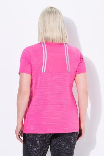 Plus size veliki brojevi Majica kratkih rukava V ovratnika za punije