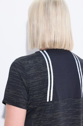 Plus size veliki brojevi Majica kratkih rukava V ovratnika za punije