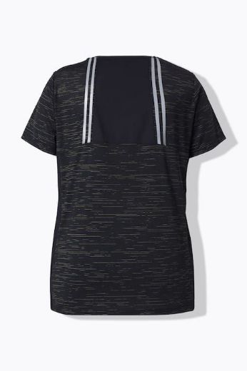 Plus size veliki brojevi Majica kratkih rukava V ovratnika za punije