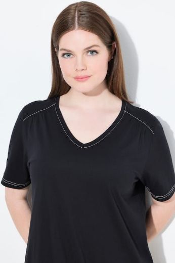 Plus size veliki brojevi Spavaćica kratkih rukava 2 komada za punije