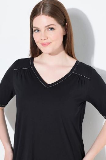 Plus size veliki brojevi Pidžama dvodijelna kratkih rukava i dugih nogavica za punije