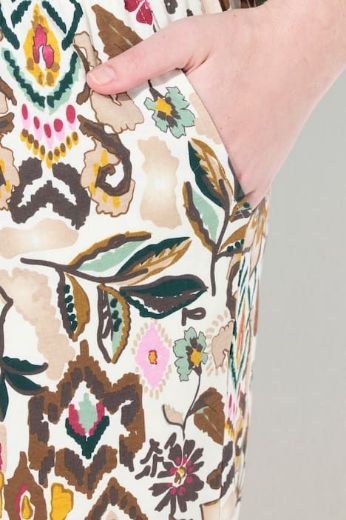 Plus size veliki brojevi Pidžama dvodijelna kratkih rukava i dugih nogavica za punije