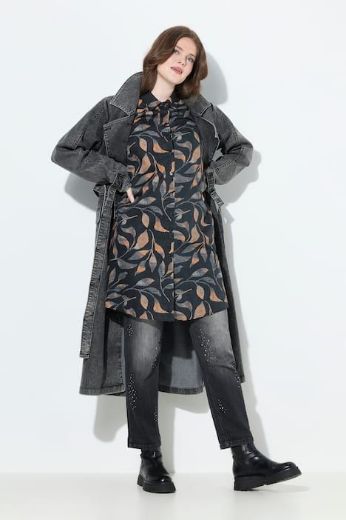 Plus size veliki brojevi Bluza dužeg A kroja za punije