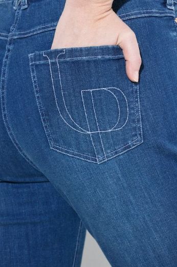 Plus size veliki brojevi Traperice povišenog struka za punije