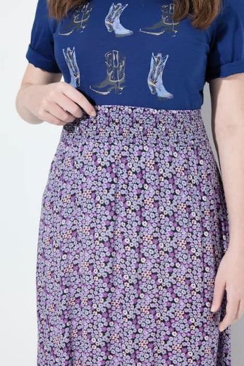 Plus size veliki brojevi Suknja midi A kroja za punije