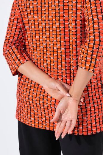 Plus size veliki brojevi Majica 3/4 rukava za punije
