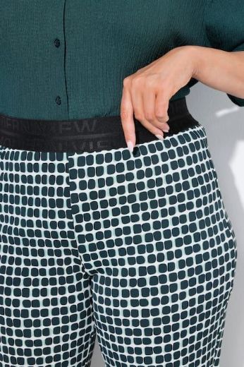 Plus size veliki brojevi Hlače elastičnog struka užeg kroja za punije