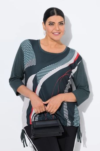 Plus size veliki brojevi Majica 3/4 rukava za punije