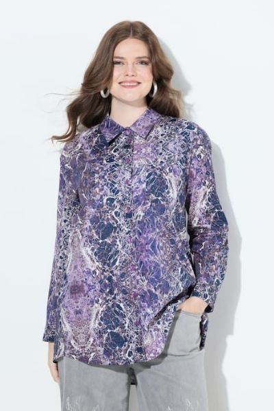Veliki brojevi Bluza dugih rukava moda za punije