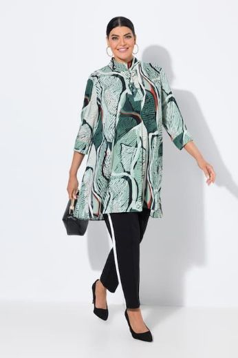 Plus size veliki brojevi Tunika 3/4 rukava A kroja za punije