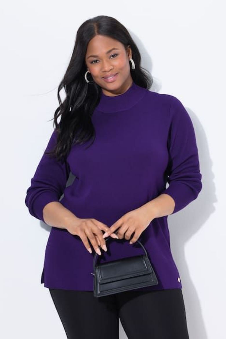 Plus size veliki brojevi Pulover dugih rukava za punije