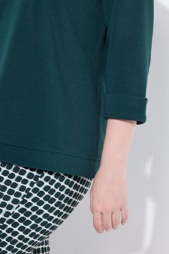 Plus size veliki brojevi Majica 3/4 rukava V ovratnika za punije